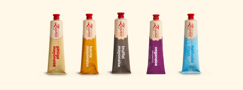 Nog meer smaken Zaanse Mayonaise tubes